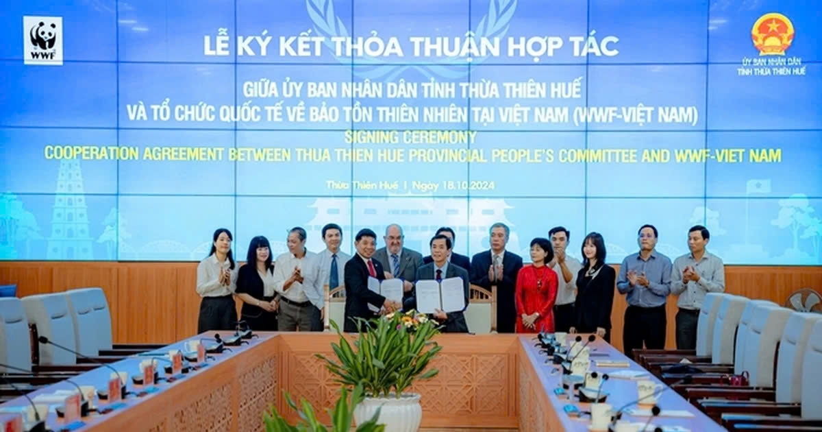 WWF assists Thua Thien-Hue with biodiversity conservation, sustainable development